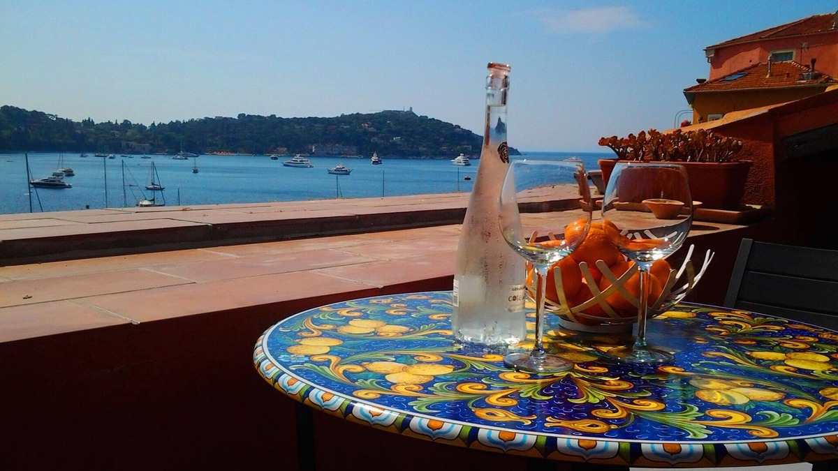 Villefranche-sur-Mer Apartment | Seafront Penthouse Loft