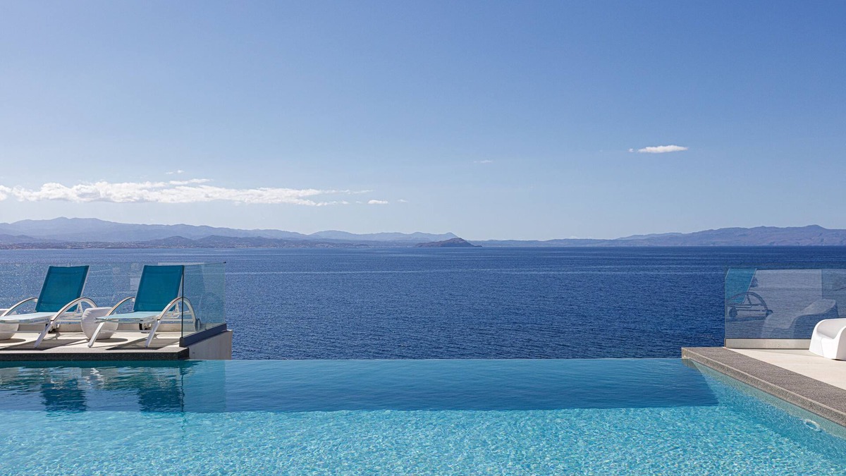 Stavros Villa | Seafront Villa With Sublime Views, Full Privacy, Infinity Pool & hot Tub!