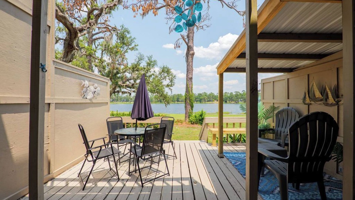 Lake Park Condo | Seas The Day with this cozy 2-bedroom lakefront condo.
