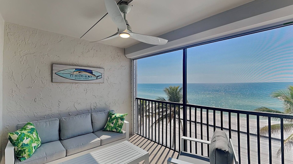 Mid Island Condo | Seaside 405 | Gulf-Front Condo, Renovated, Stunning Views + Beach Access!