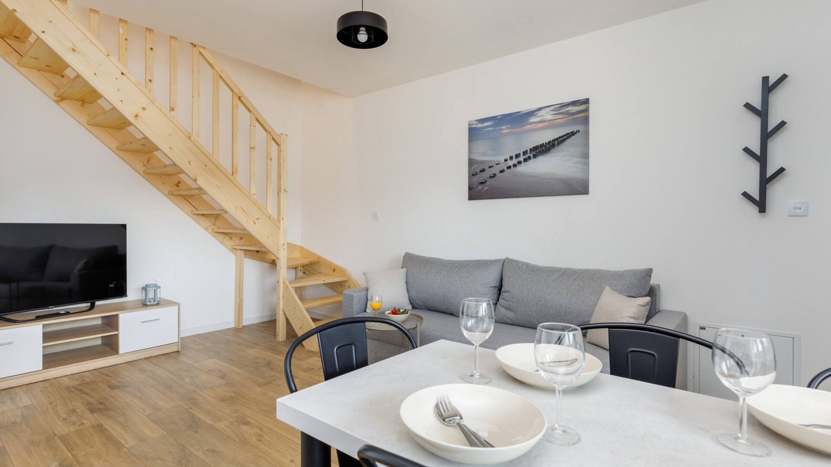Mielno Apartment | Seaside Escape 5 | Seaside Apartment | Terrace