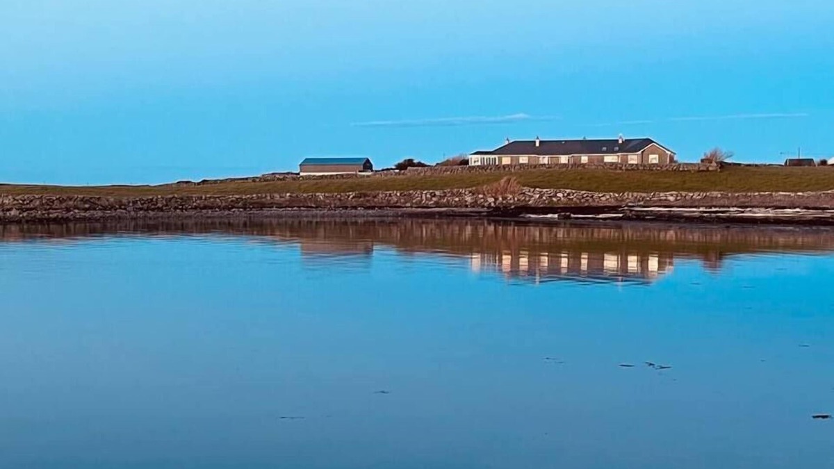 Ballinderreen House | Seaside Luxury 3 Bdrm on Galway Bay Near Kinvara!