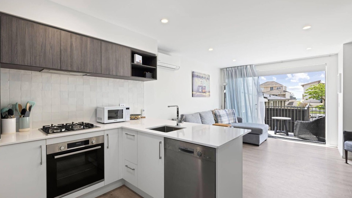 Mount Maunganui Apartment | Seaside Serenity at Bask Retreats