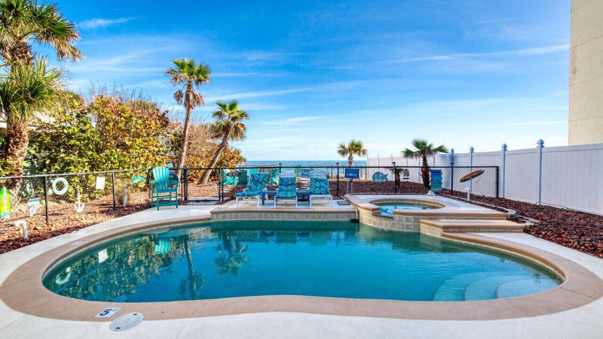 Ormond Beach House | Seaside Serenity Oceanfront Pool Home