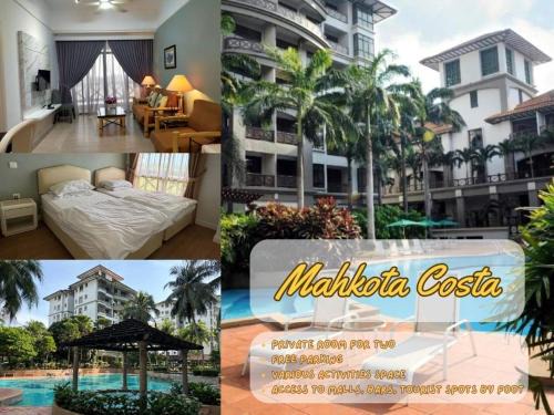 Malacca City Apartment | Seaside View, Heart of the city, Mahkota Costa