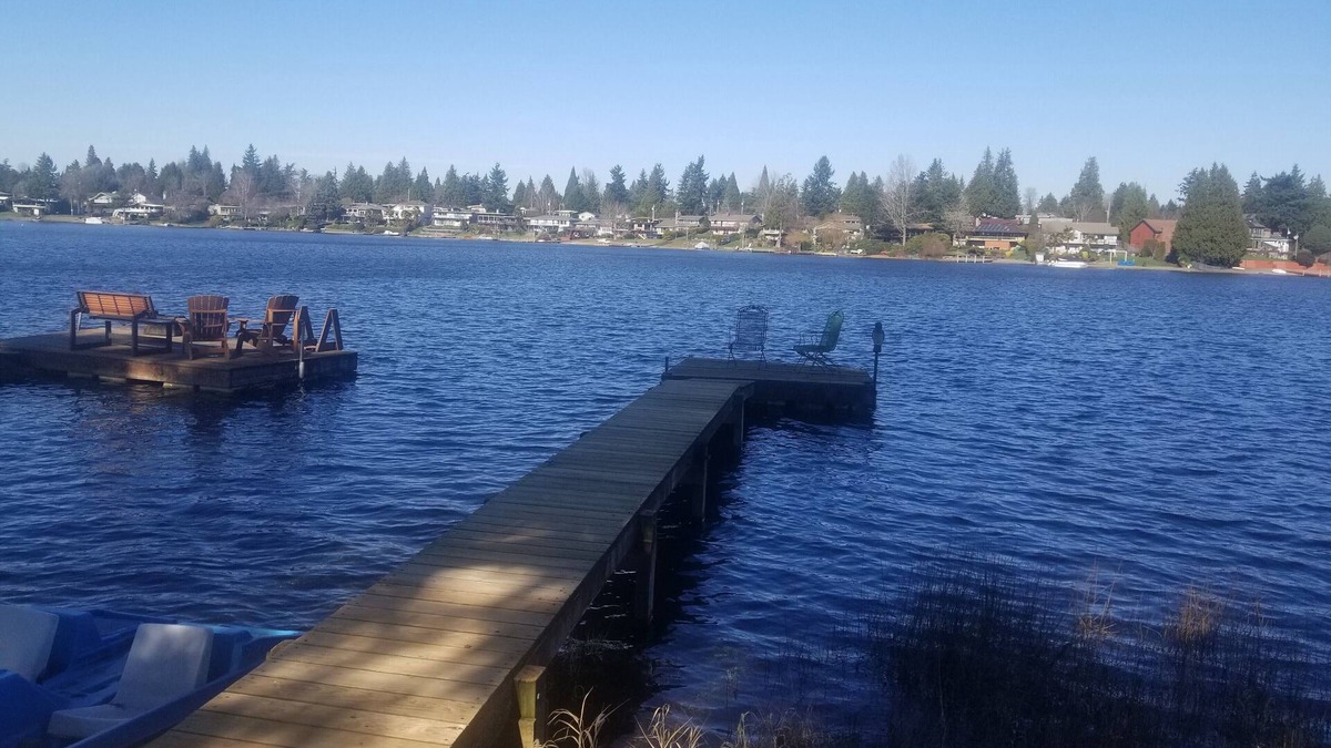 SeaTac Apartment | Seattle Tacoma Seattle Airport/Light Rail SeaTac 1BR Apt Waterfront Lake Home #5