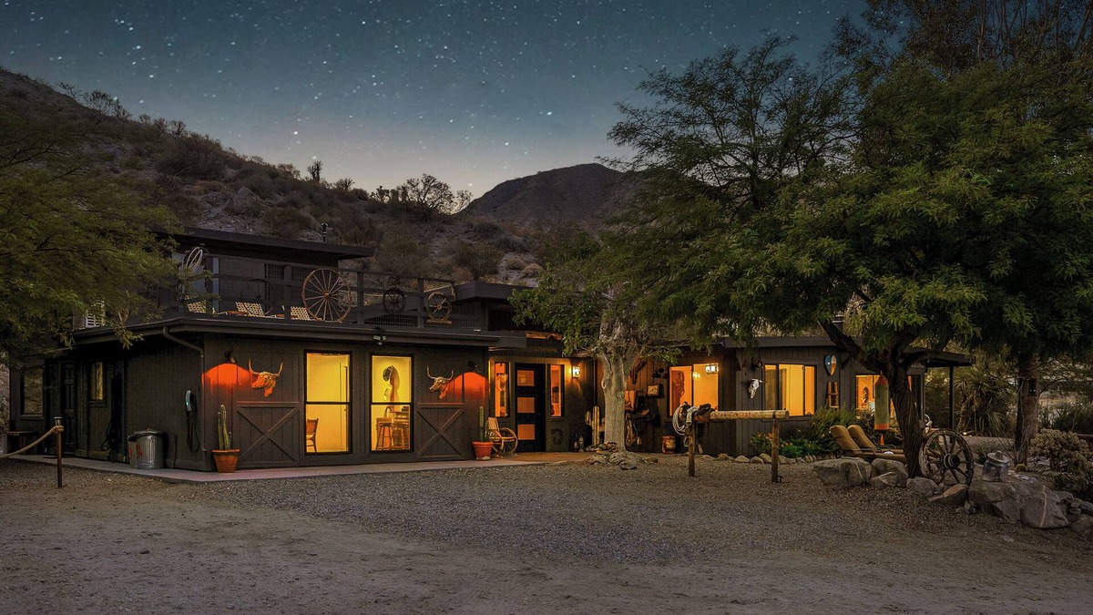 Morongo Valley House | Secluded 10 Acre Desert Ranch with Hot Tub, Cowboy Pool, EV Charger & BBQ