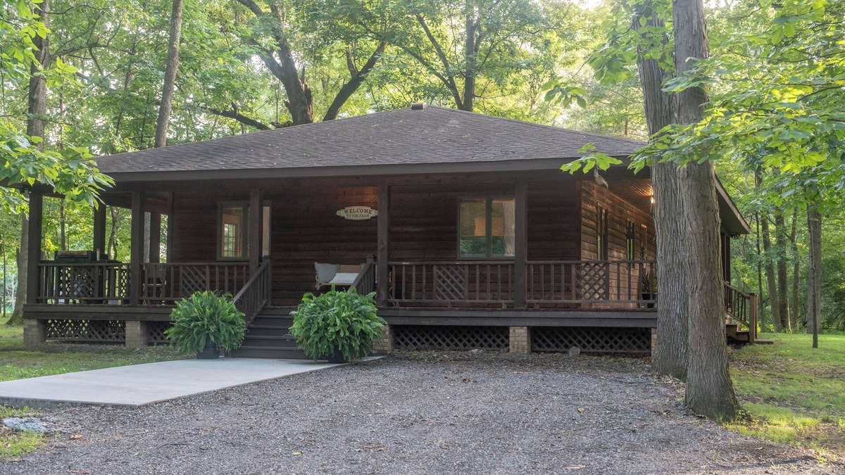 Akin Cabin | Secluded 3 Bedroom 10 Star Cabin less than 5 mins from Marion & Herrin's hub!