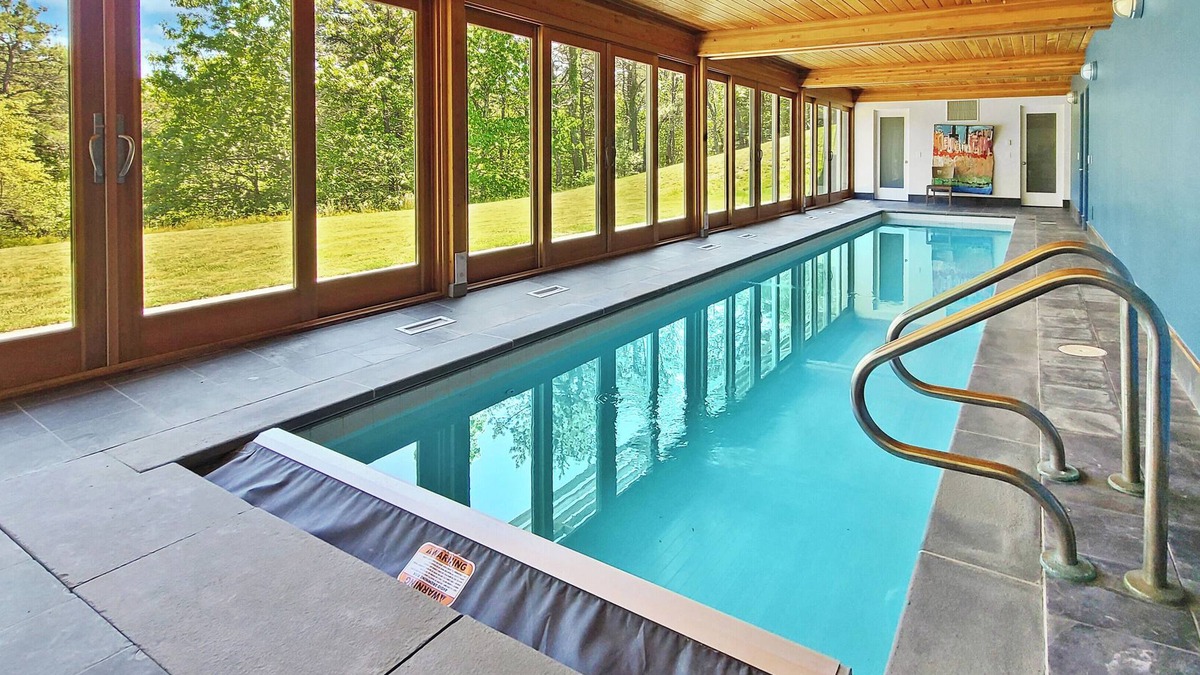 Wellfleet House | Secluded 4BD Great Island Mid Century-A/C, Indoor Pool, Screen Porch, Outdoor Shower, Close to Beach
