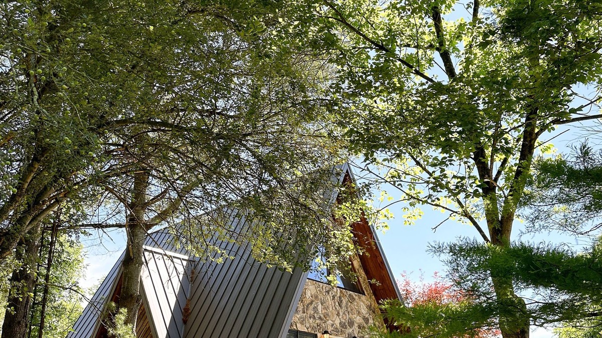 Coolville House | Secluded A-Frame on 22 Acres near Athens