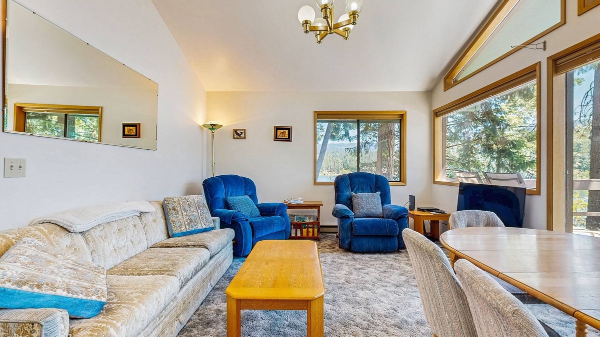 Hayden House | Secluded akefront home with private dock, two-level deck, & BBQ area