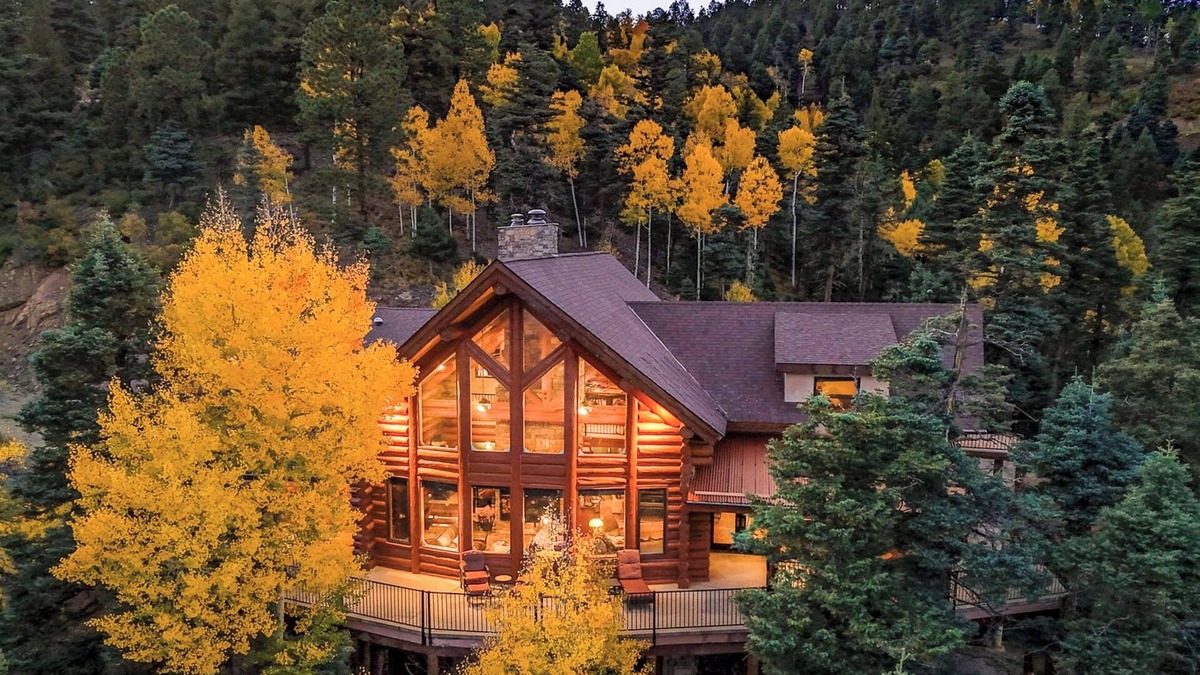 Angel Fire Cabin | Secluded Angel Fire Retreat: Deck + Stunning View!