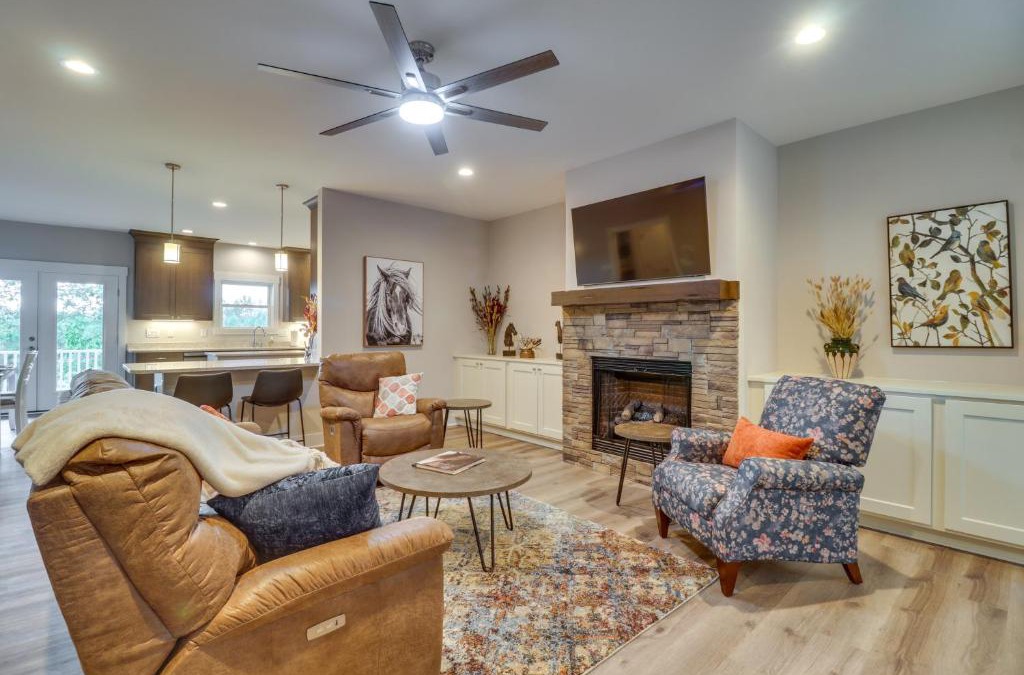 Barboursville House | Secluded Barboursville Home with Covered Porch!