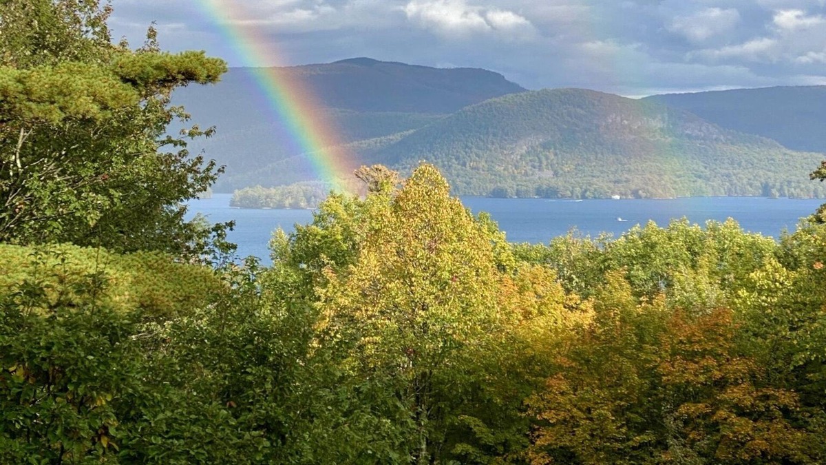 Bolton Landing Cabin | Secluded Bolton Cabin – Private Dock & Majestic Lake Views