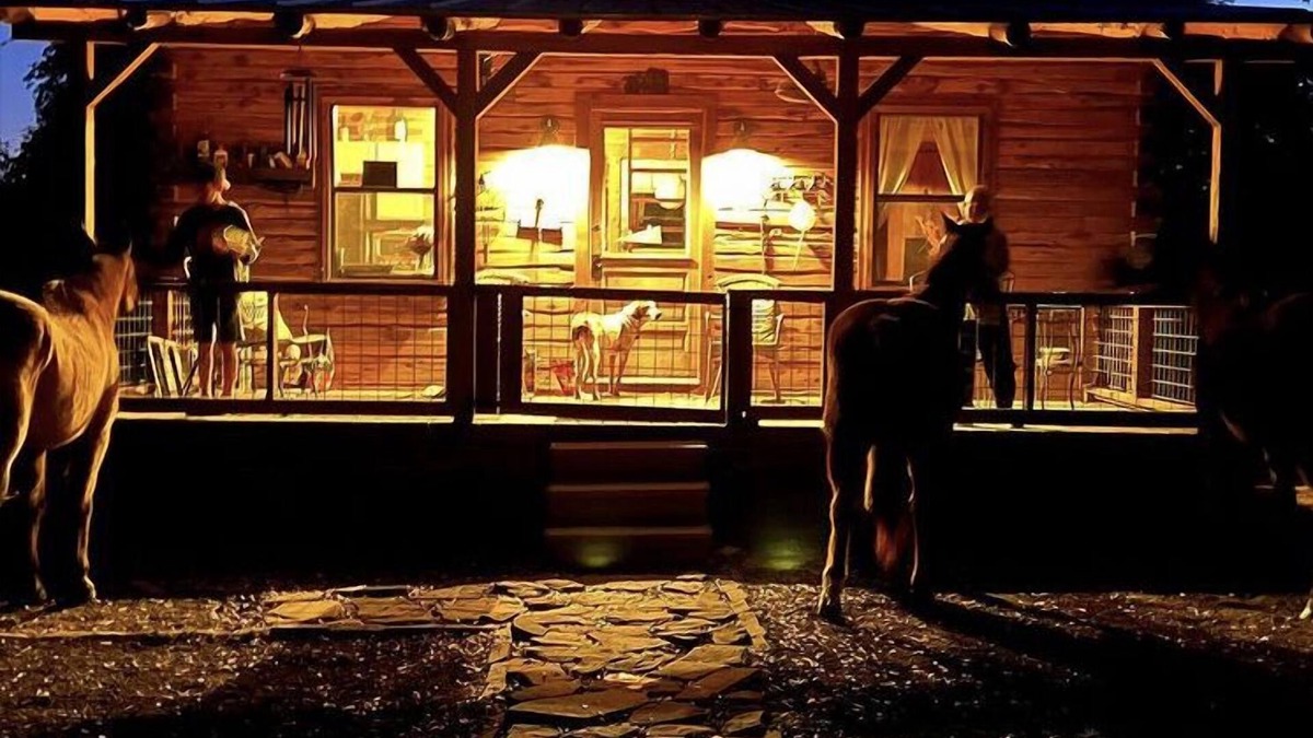 Lometa Cabin | Secluded cabin 20 minutes from Colorado Bend State Park. Pets ok, no fireworks