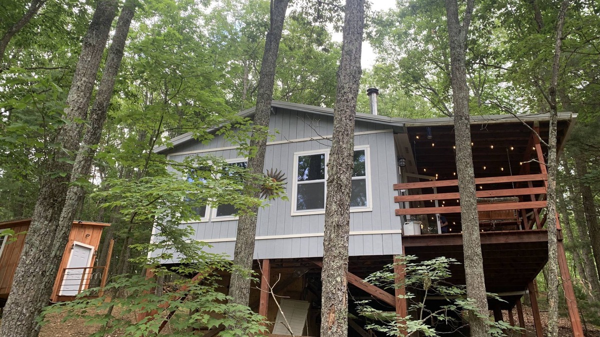 Mathias Cabin | Secluded cabin in the forest w/ sauna -new for Summer23