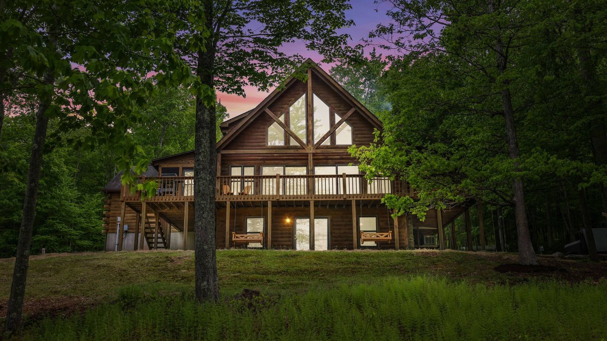 Lackawaxen Cabin | Secluded Cabin w/Natural Swim Hole-HotTub-Trails
