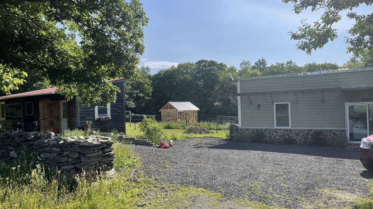 Freehold Cabin | Secluded Catskills cabin on a private road.