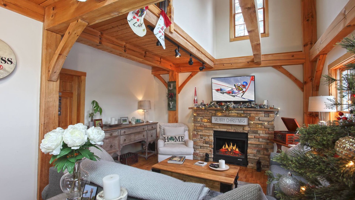 Whitingham House | Secluded, Cozy Cabin on 10 Acres of Woods ~16 mi to Slopes & Pet Friendly!