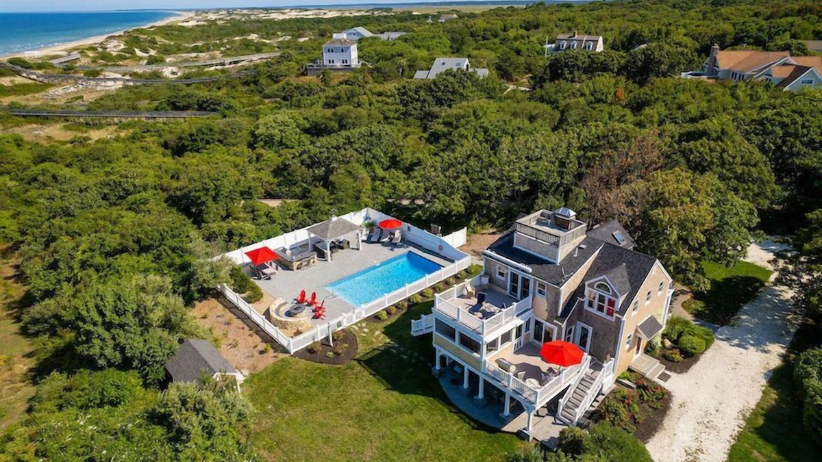East Sandwich House | Secluded Escape w/Heated Pool and Private Beach Access RPAM001