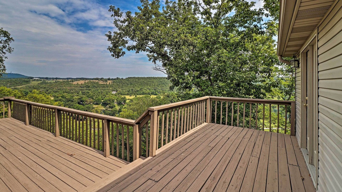 Flippin House | Secluded Flippin Home < 2 Mi to White River!