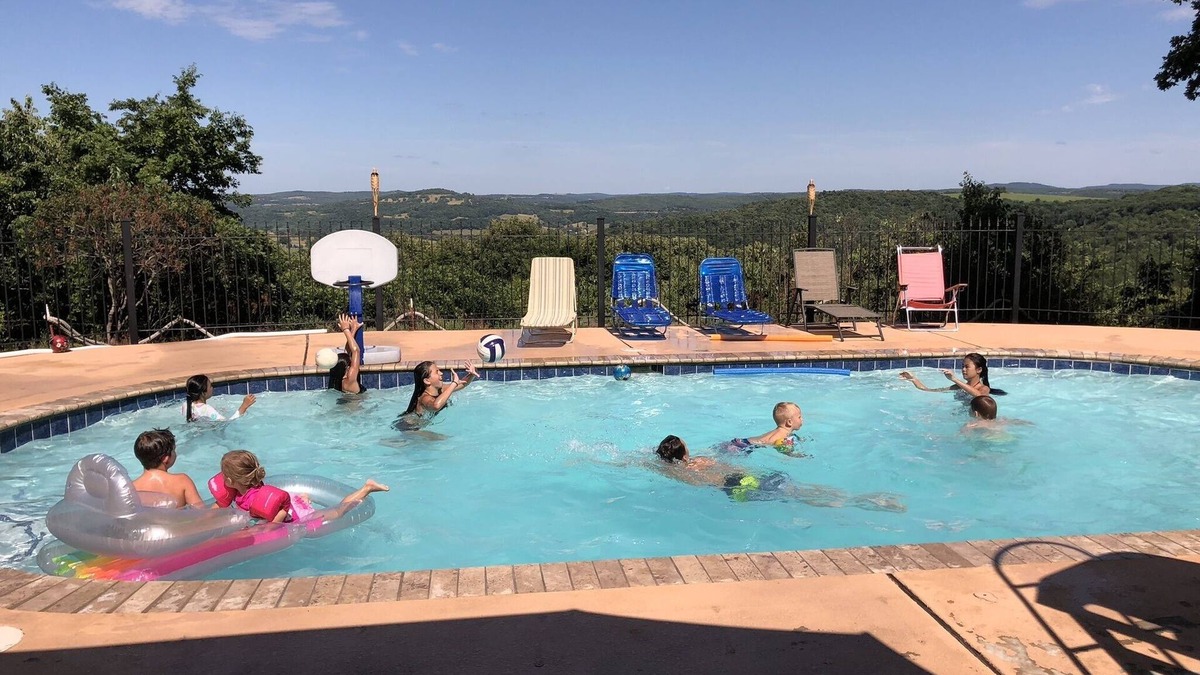 Huntsville House | Secluded Getaway with Private Pool and Panoramic View of the Arkansas Ozarks!