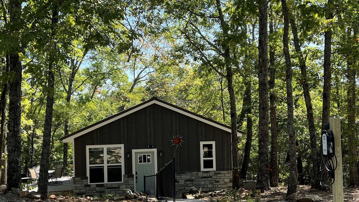 Branson West Cabin | Secluded Guest House in the Forest of a Gated Estate near Silver Dollar City