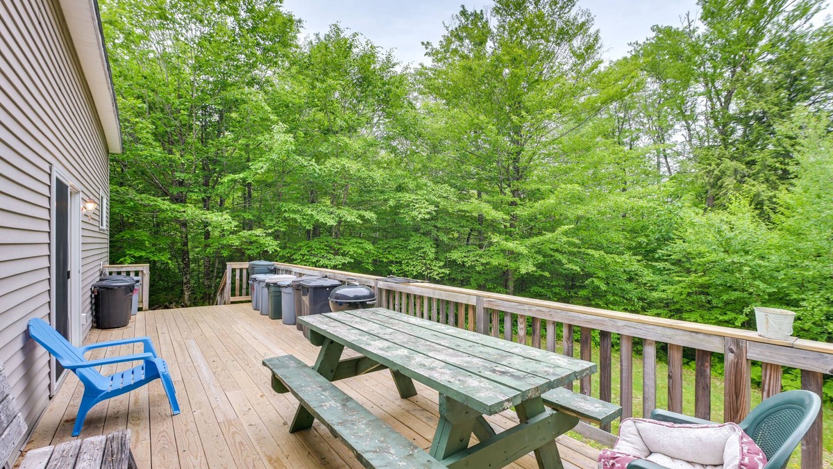 Harmony Cabin | Secluded Harmony Cabin w/Deck, Dock, Boats!