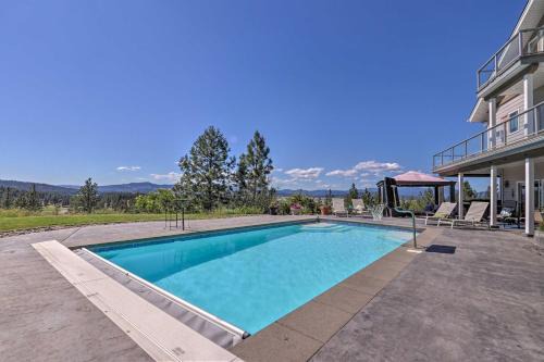 Post Falls House | Secluded Home with Pool about 14 Mi to Coeur dAlene!