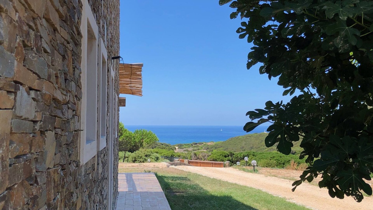 Sassari Villa | Secluded house with amazing sea view and pool between Alghero and Stintino
