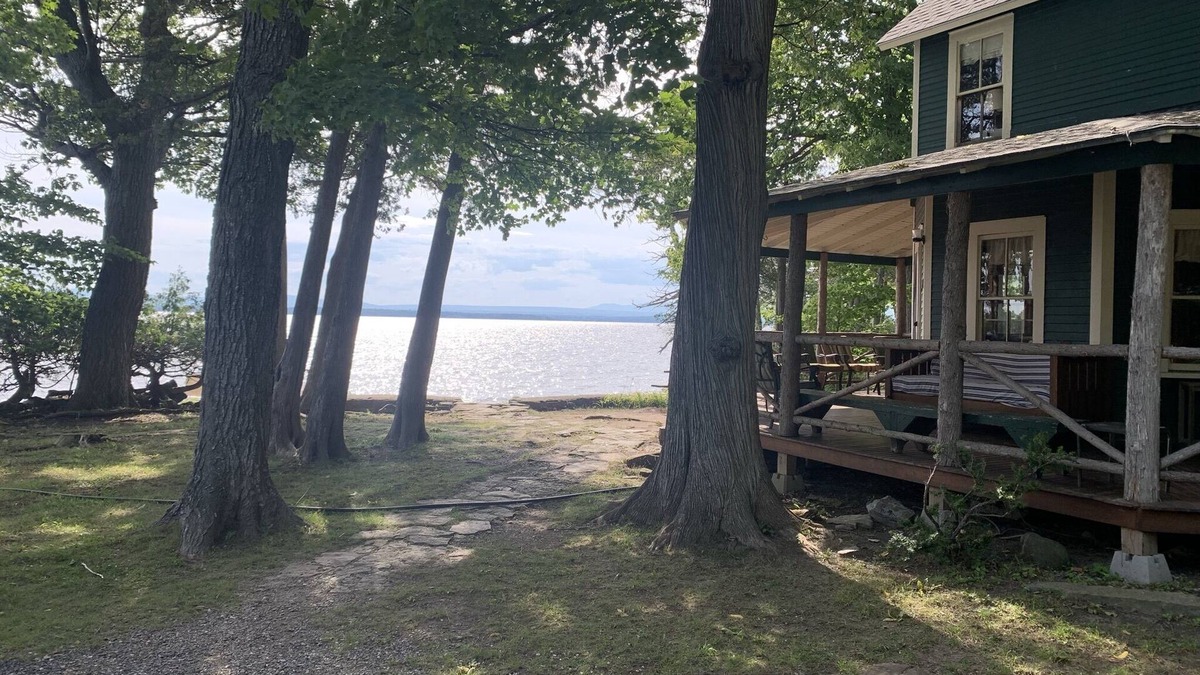 South Hero House | Secluded Lake Champlain Home on 1200' of Frontage