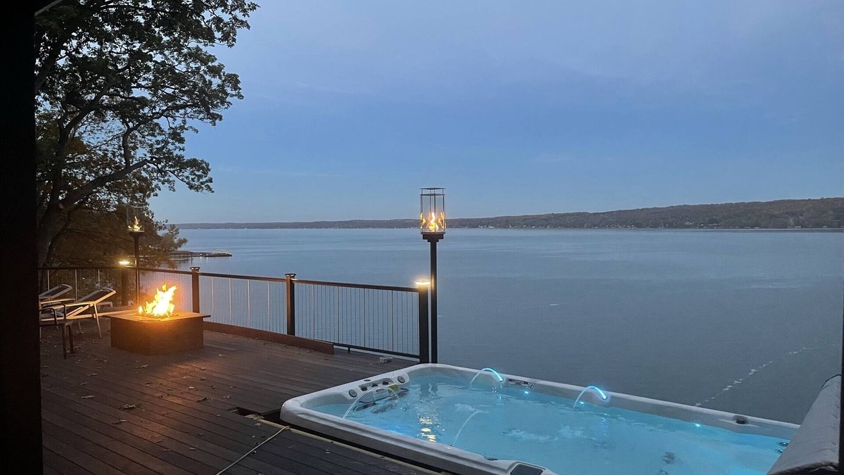 Canandaigua House | Secluded Lakefront Home! Newly renovated fan favorite in top location!