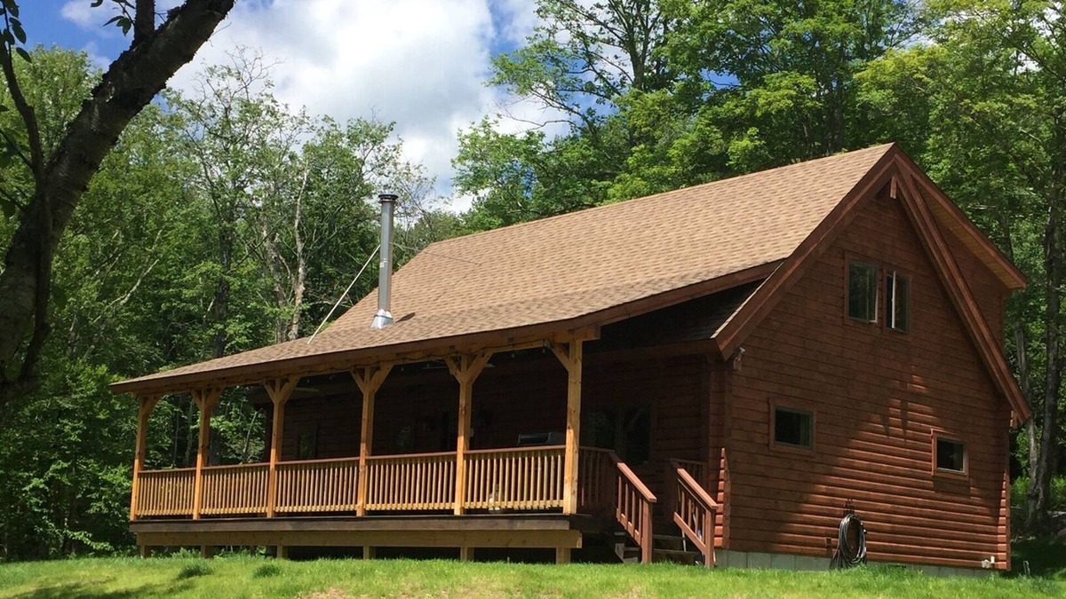 Town of Denning Cabin | Secluded Log Cabin in Slide Mountain Wilderness