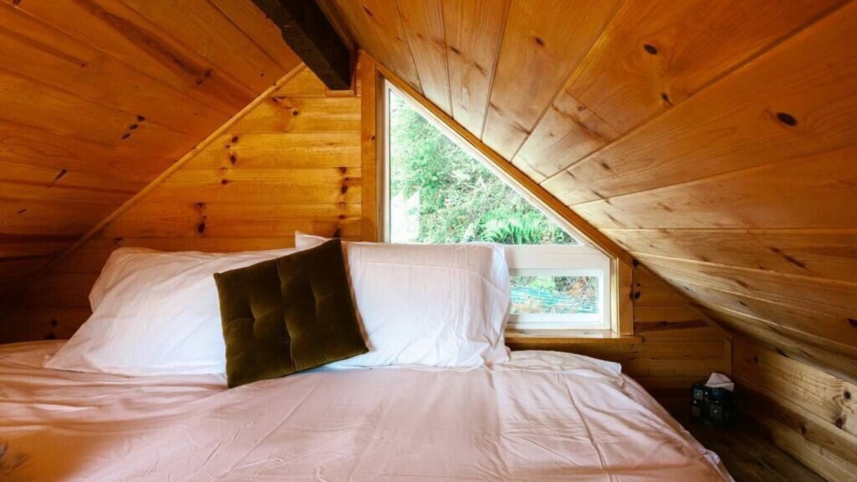 Lakeside Cabin | Secluded mini lakefront Cabin on North Tenmile Lake - Boat in only.