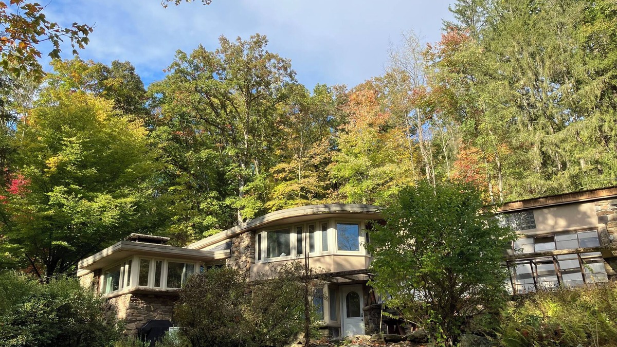 Emporium House | Secluded, organic modern 3-bedroom home in wooded setting.
