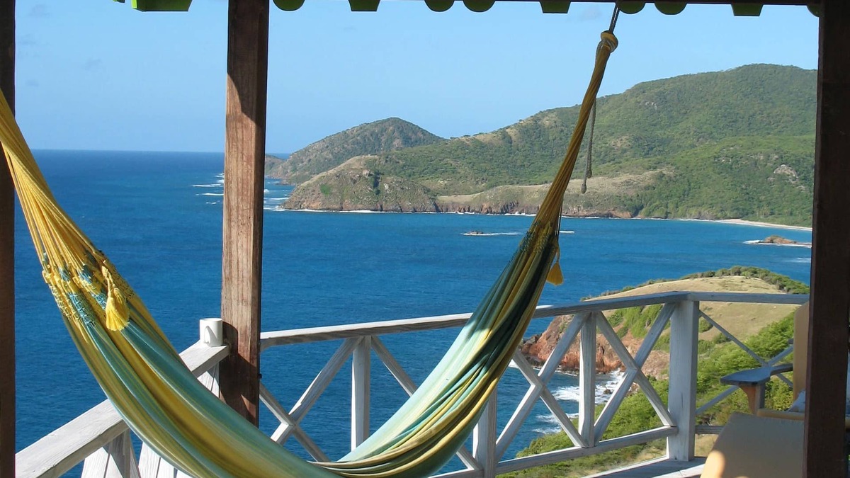 Falmouth Harbour House | Secluded skytop retreat with stunning sea and mountain Views