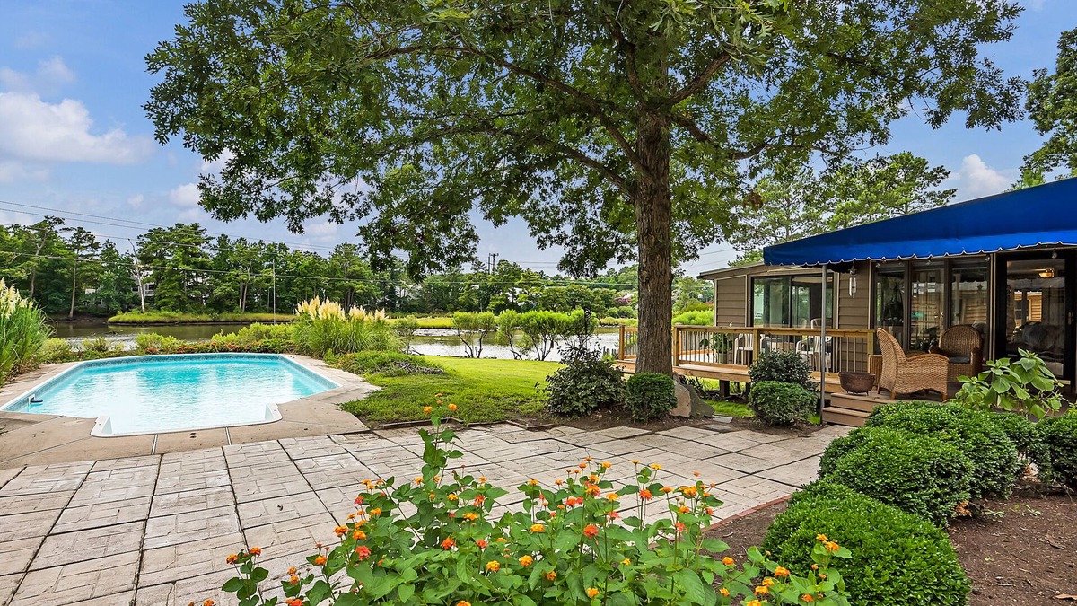Northeast Virginia Beach Cottage | Secluded, stunning 🌊water views 1 mi from beach🏝️☀️