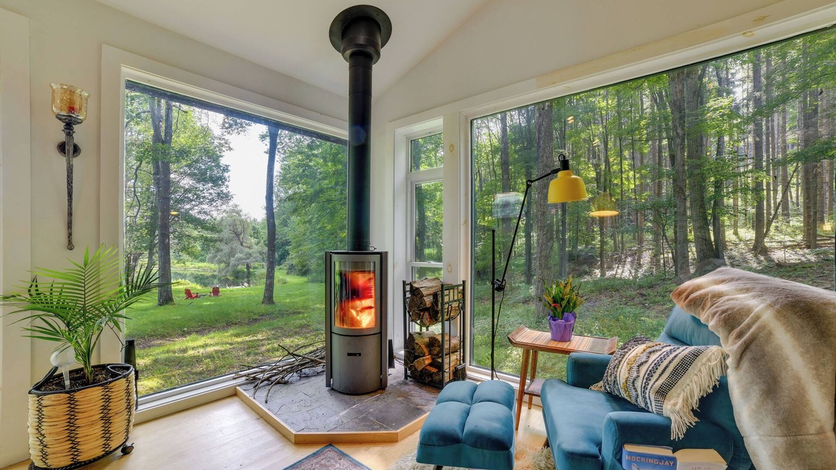 Otego Cabin | Secluded Upstate NY Forest Cottage on 33 Acres!