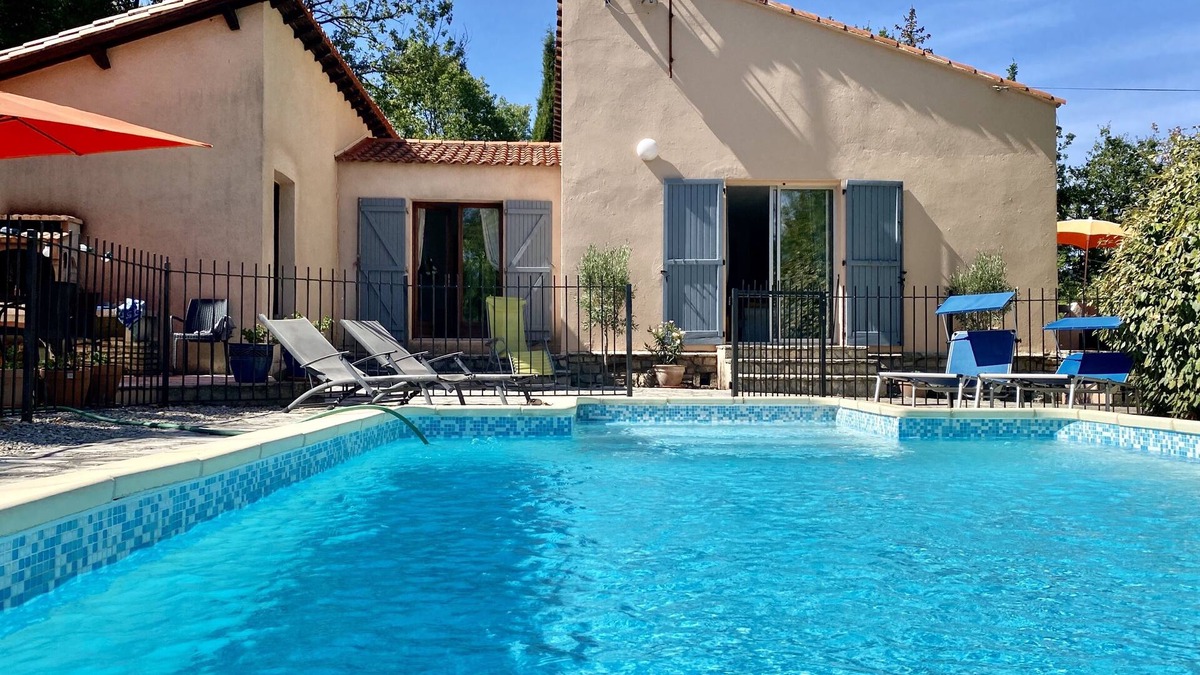 Soubes Villa | Secluded villa with garden poolnBeautiful picturesquenvillage