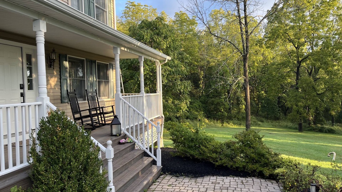 Warwick House | Secluded Warwick Retreat on 3 Acres Next to Winery- 1 Hr from NYC!