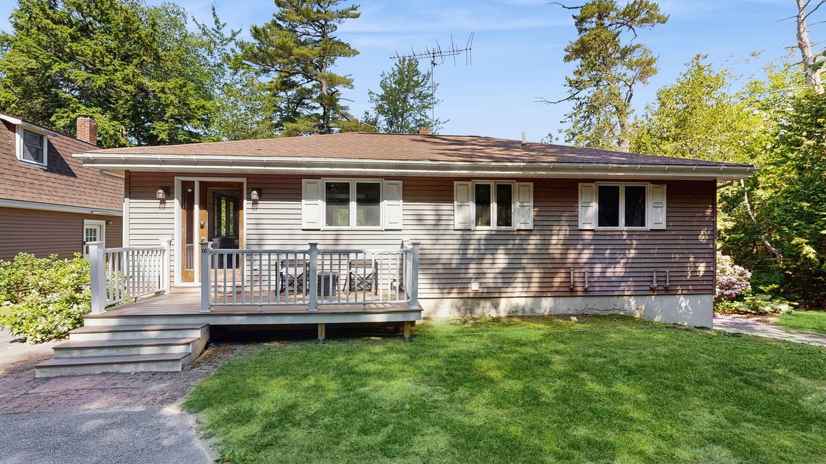 Orland House | Secluded waterfront home with private dock, outdoor dining, firepit, WiFi & W/D