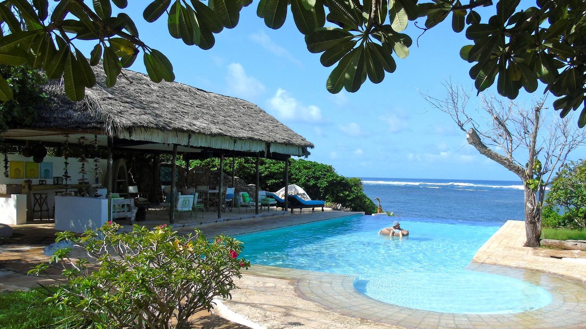Central Kenya Coast House | Second Home: Private beach house with fabulous pool on Marine Conservancy