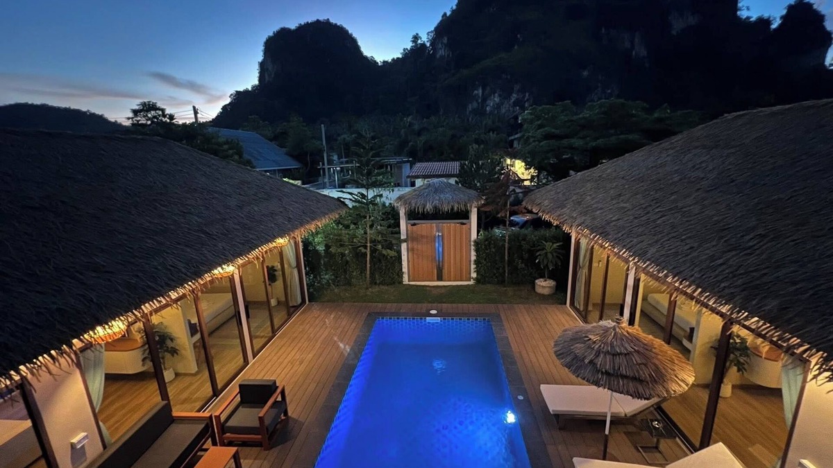 Krabi Villa | Secret gem Villa Tropical design Private Pool Mountain View