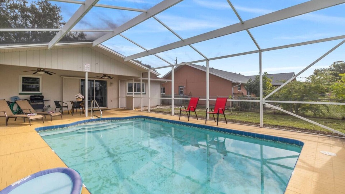 Port Charlotte - Charlotte Harbor Villa | Secret Oasis canal front and heated pool