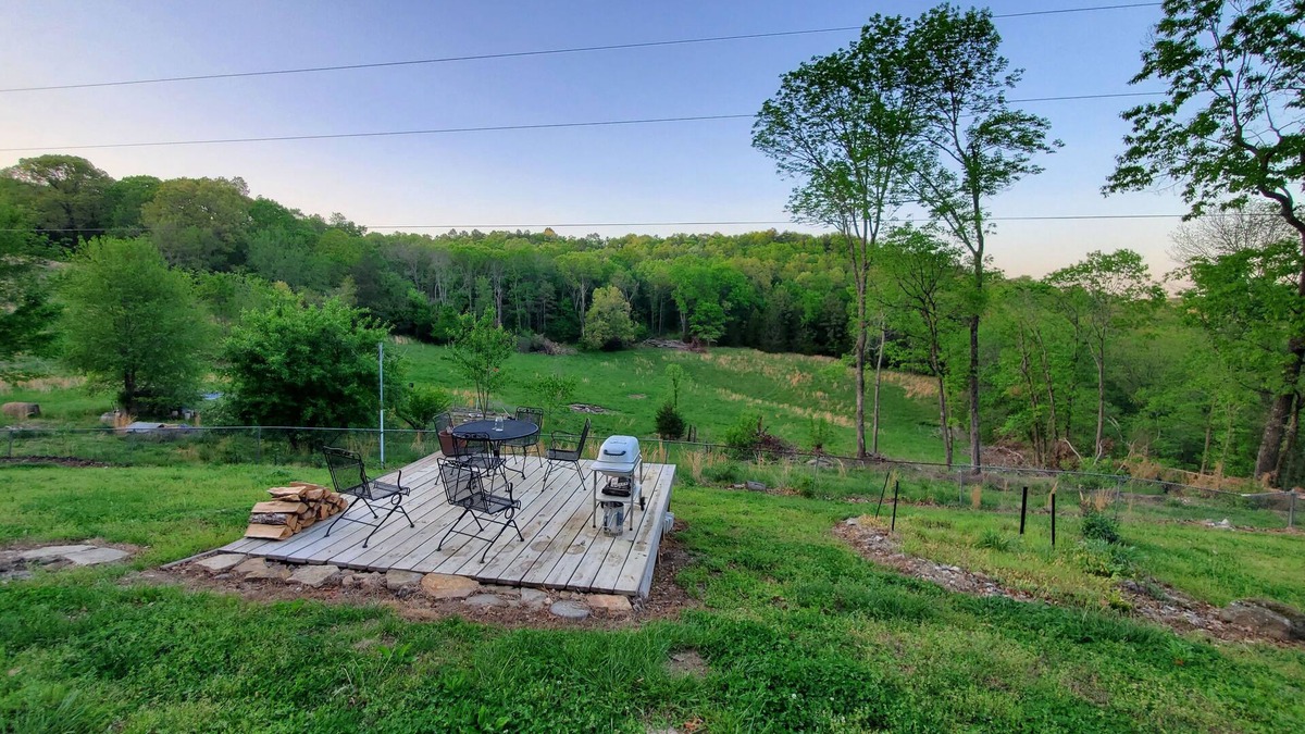 Marshall Cabin | SECRET OASIS in awesome Marshall with AC and high speed fiber optic WiFi!