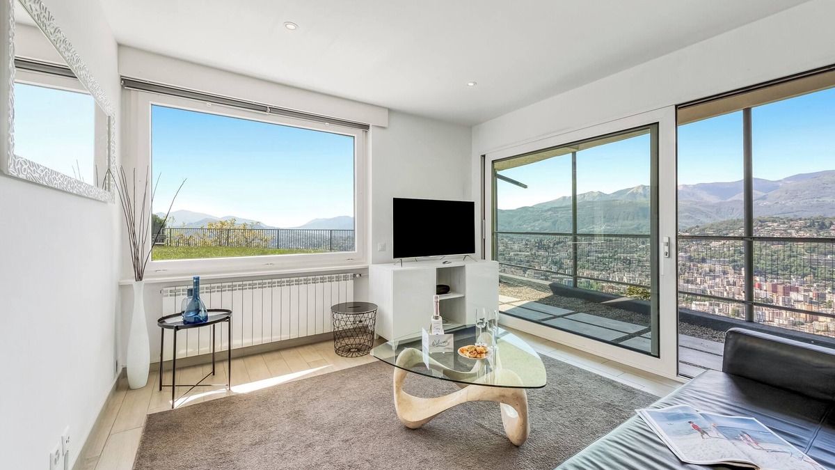 Lugano Apartment | Secret Of Lugano With Lake View, Viganello (Lugano), Switzerland