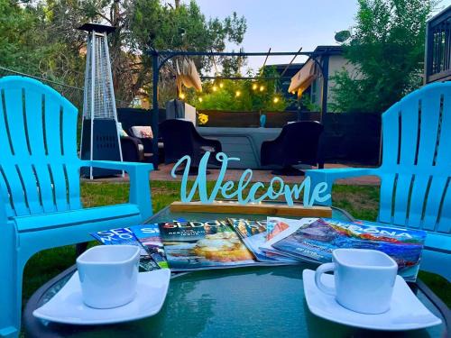 Oak Creek House | Sedona Red Rock Garden of Paradise Pets friendly and Hot tub