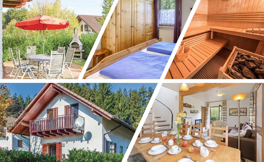 Kirchheim House | Seepark Kirchheim Ferienhaus bei Nina mit Sauna