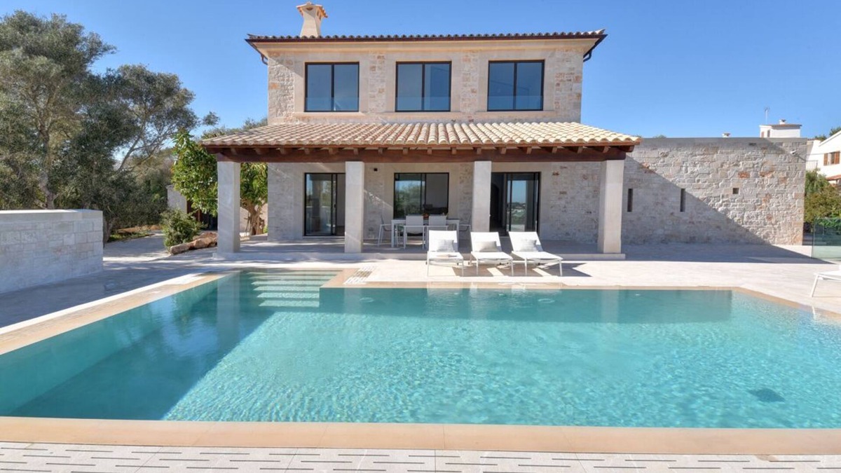 Portocolom House | Sehr Geräumige Villa auf Mallorca in Zeitgenössischem Stil, Priv. Pool