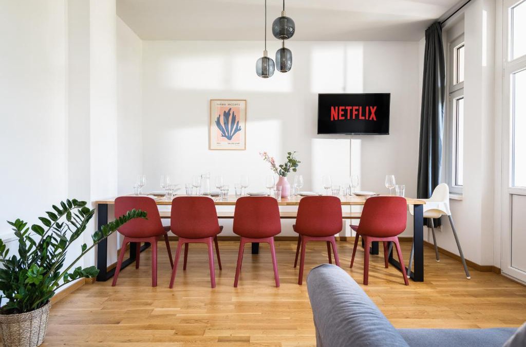Zentrum-Ost Apartment | Sehr zentrale Unterkunft nähe des Bahnhofs in Leipzig für bis zu 10 Personen